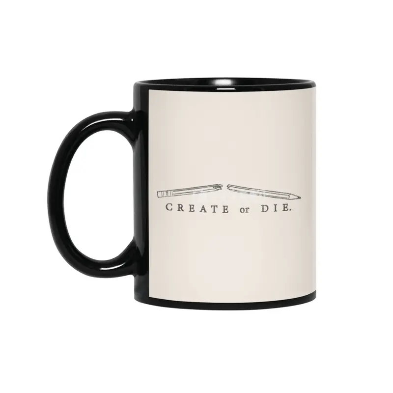 Create or Die Siyah Kupa