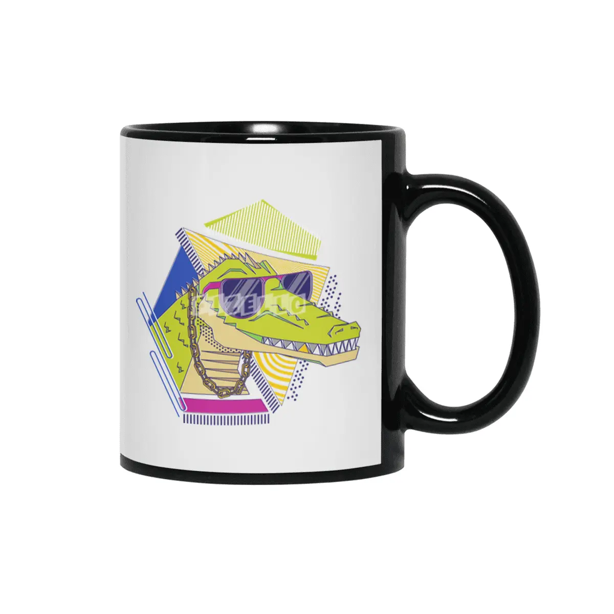Croc-o-style Siyah Kupa