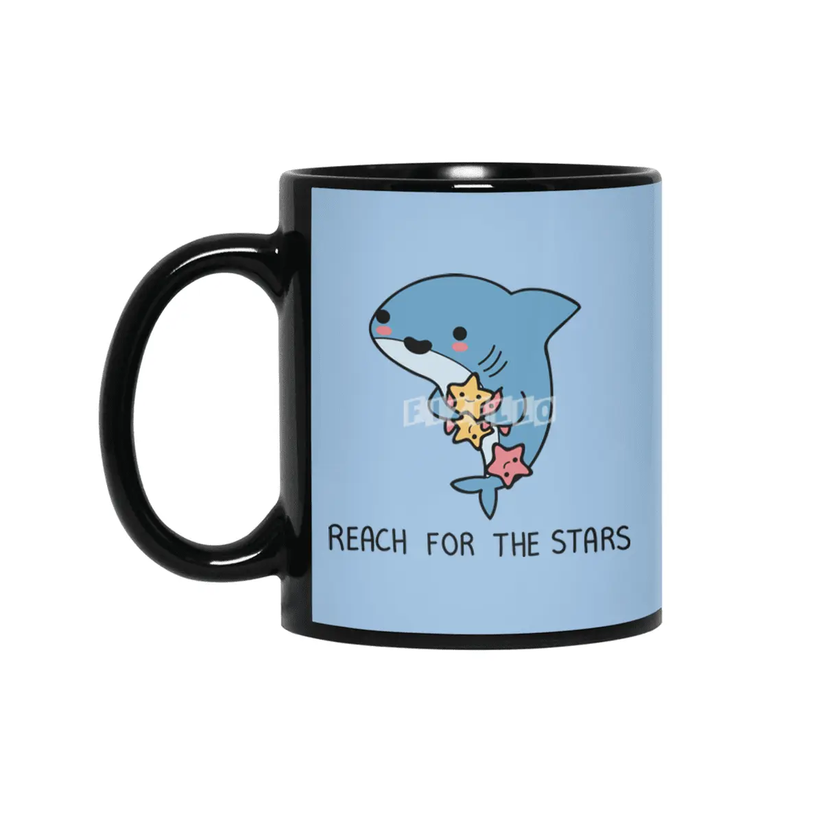 Reach for the stars Siyah Kupa