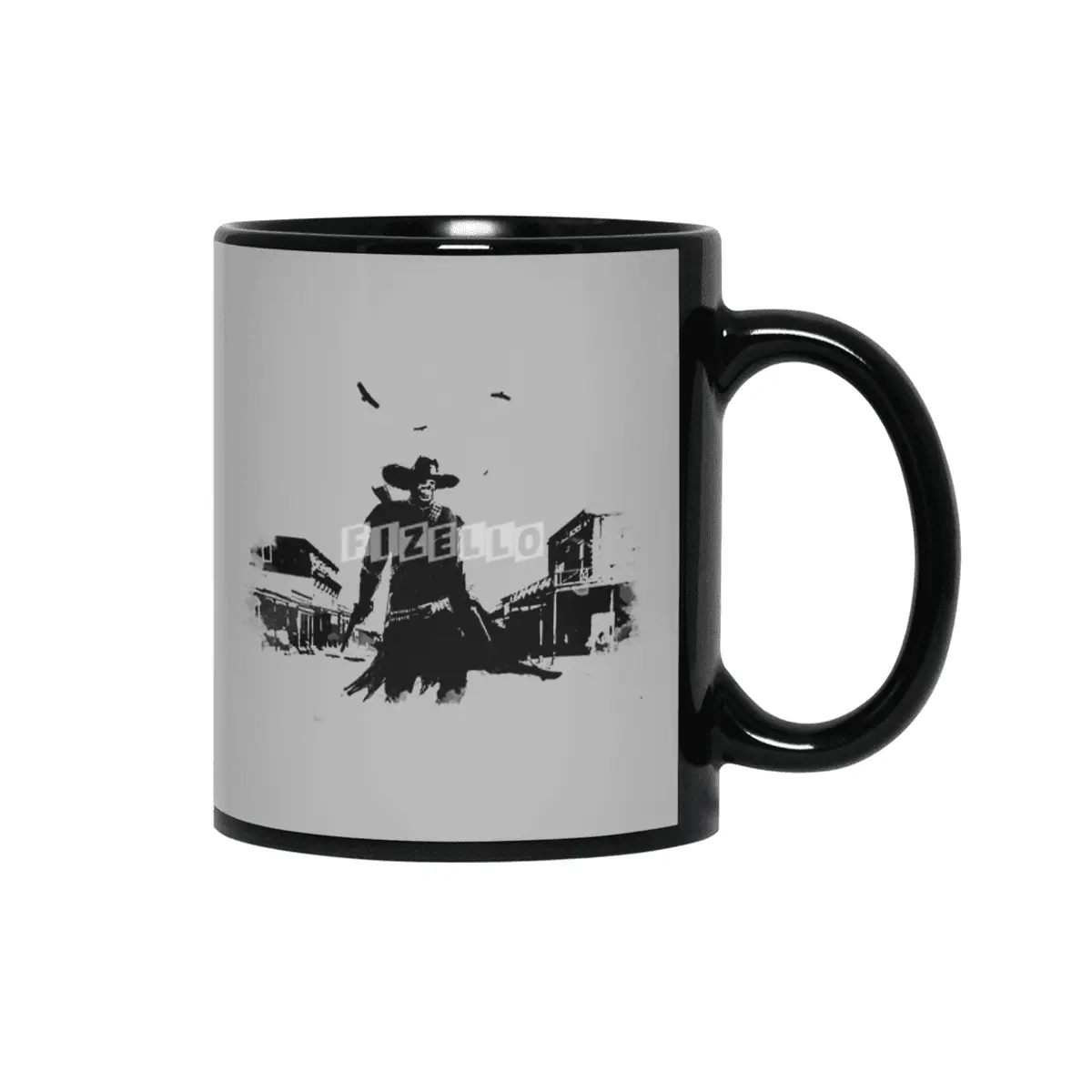 gunslinger Siyah Kupa