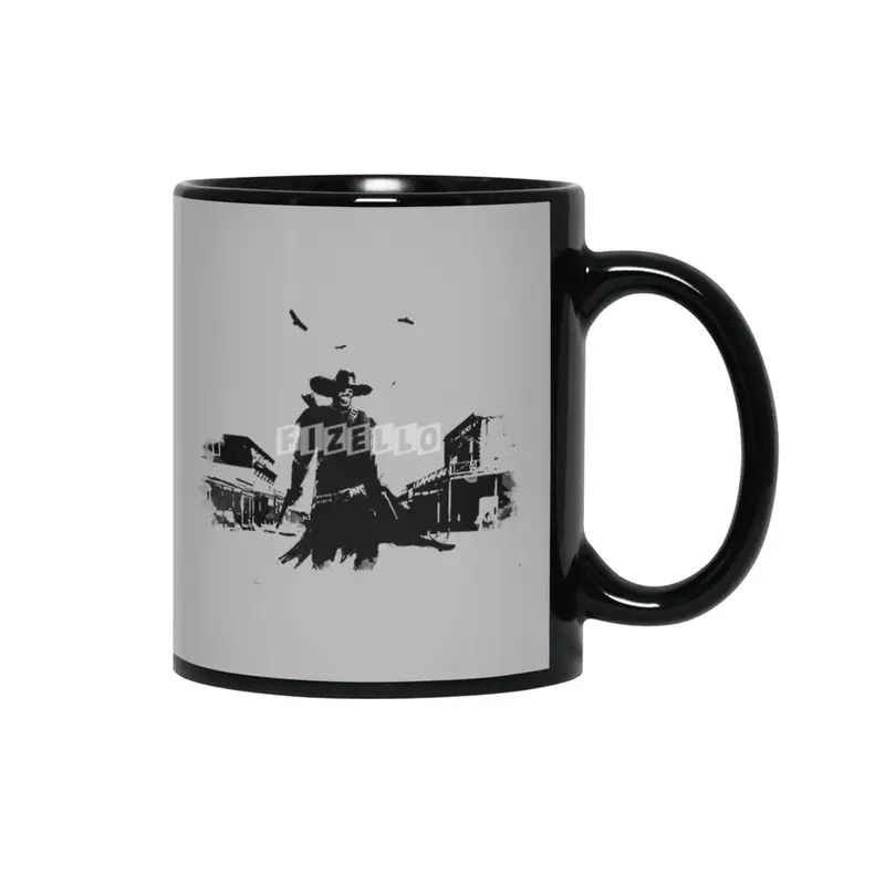 gunslinger Siyah Kupa