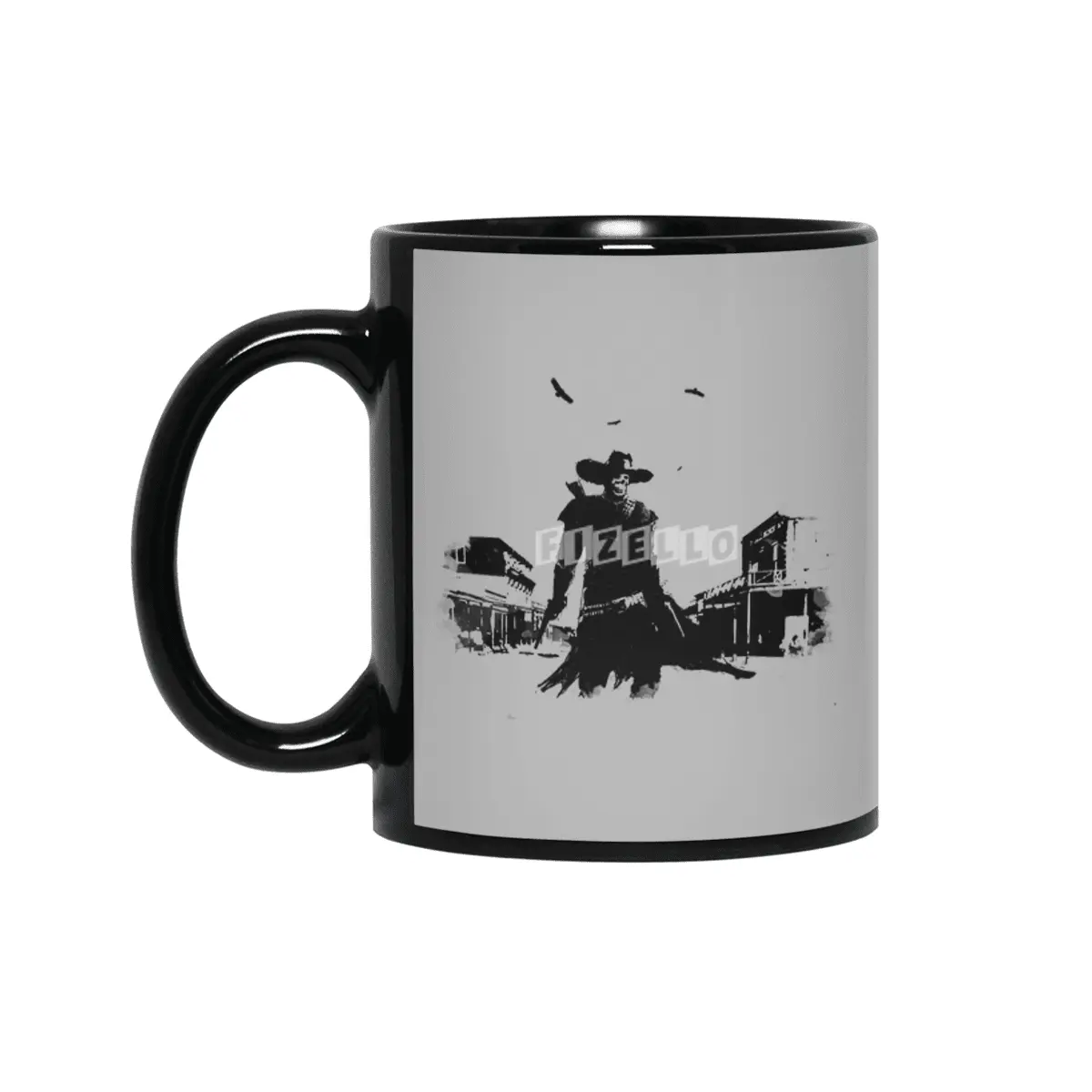 gunslinger Siyah Kupa