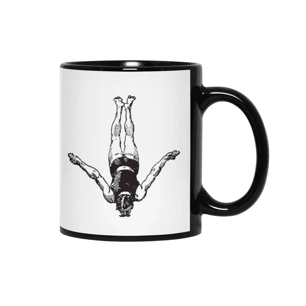 Dive In! Siyah Kupa