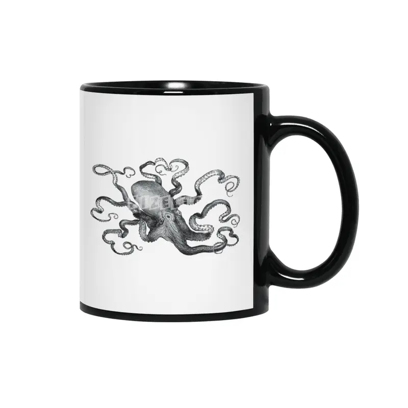 Octopus Siyah Kupa