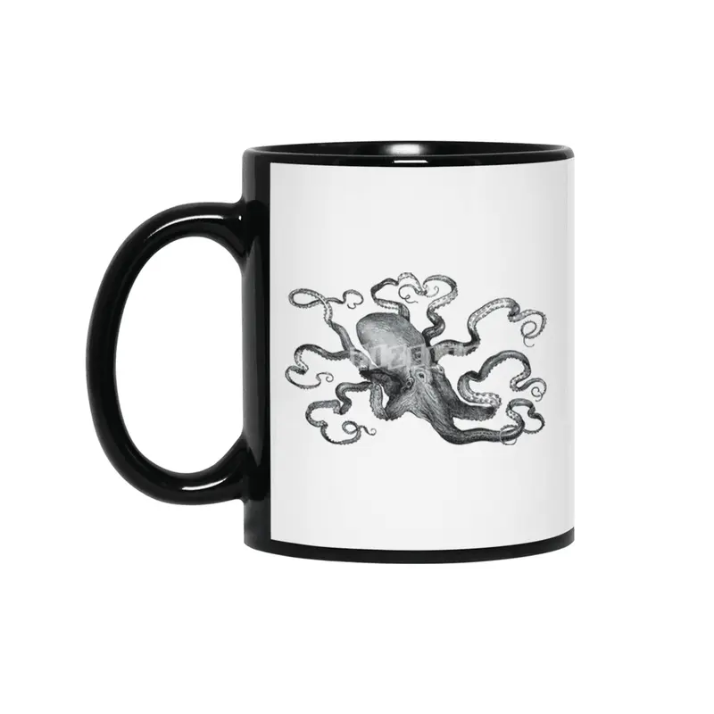 Octopus Siyah Kupa