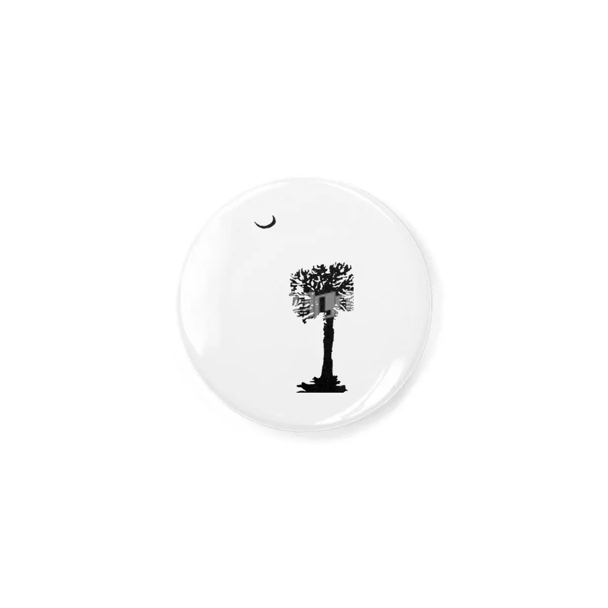 SC Palmetto Tree in Black Açacak