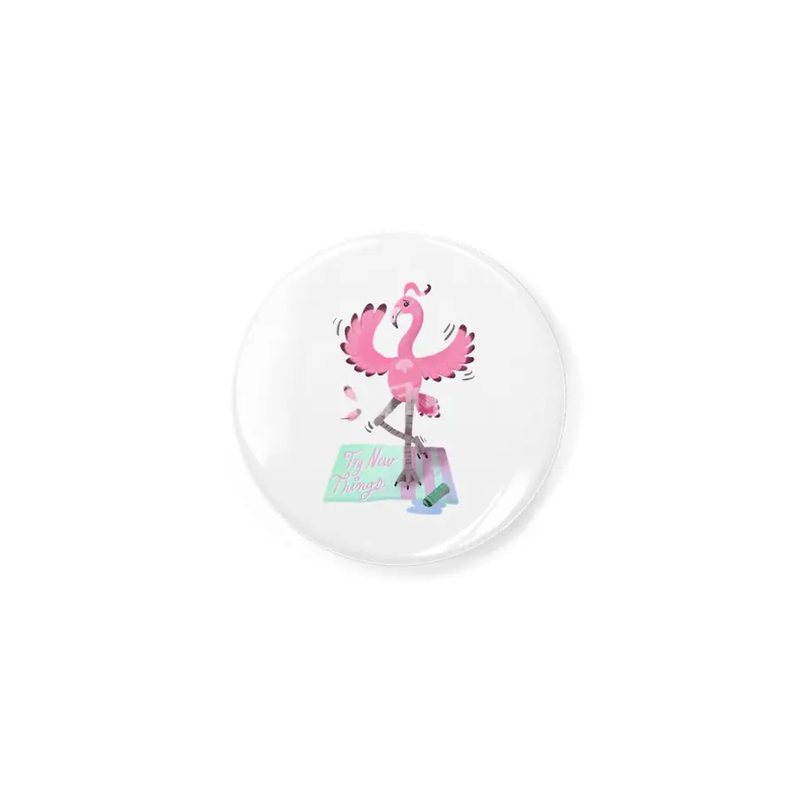 Try New Things with Yoga Flamingo in digital Açacak
