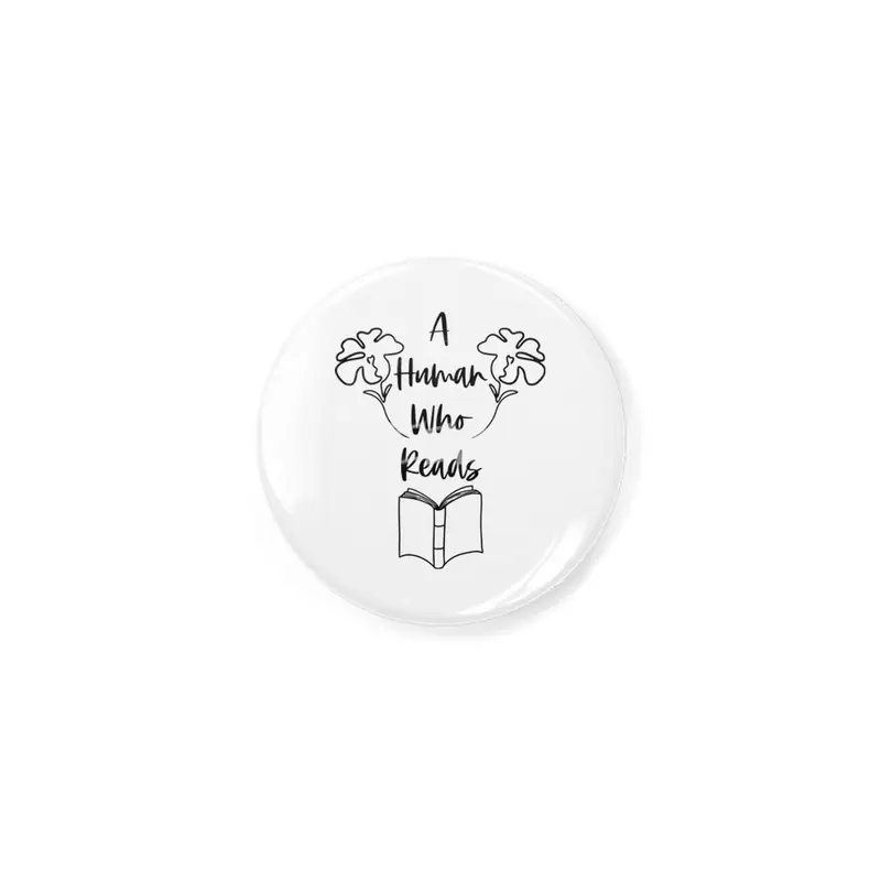 A Human Who Reads - Black - Reader Sayings Book Quotes Açacak