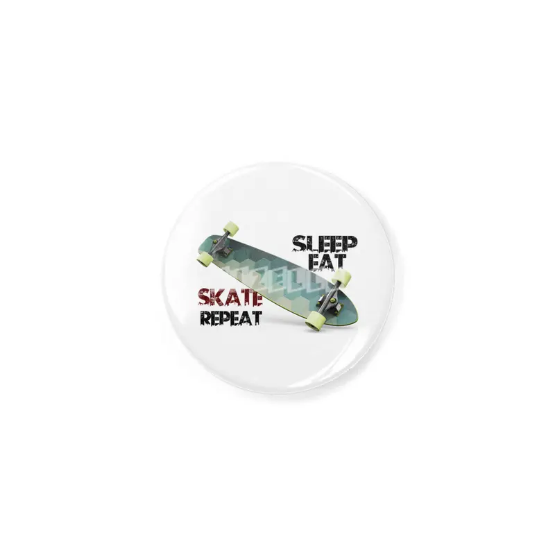 eat sleep skate repeat,skateboard T-shirt Açacak