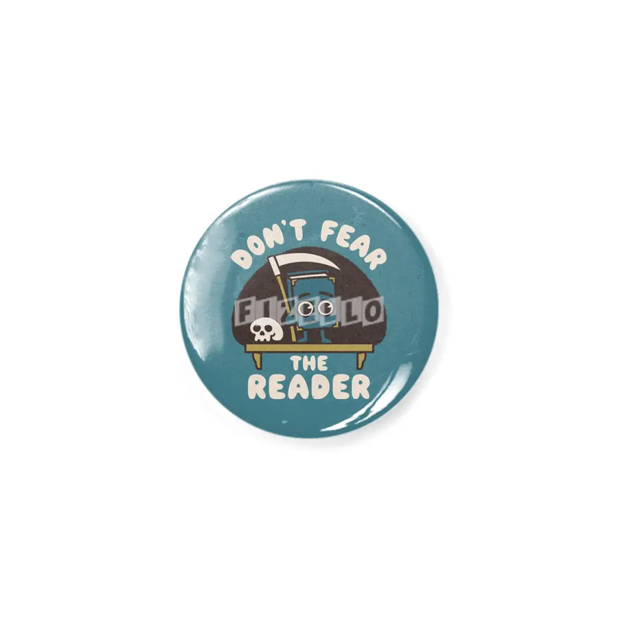 Don't Fear the Reader Kawaii Style Book Cartoon Açacak