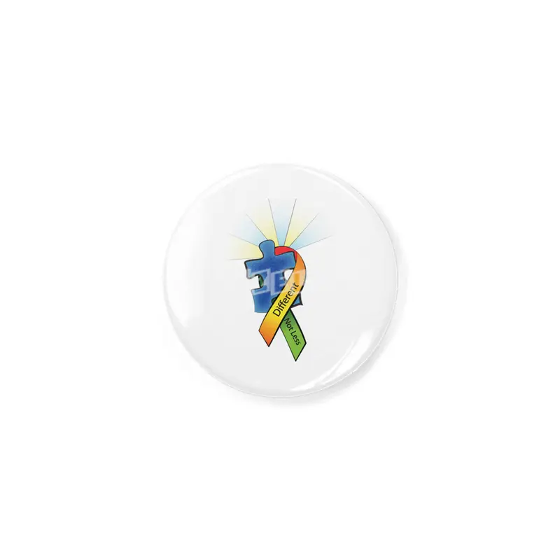 Autism Ribbon with Puzzle Peace Açacak