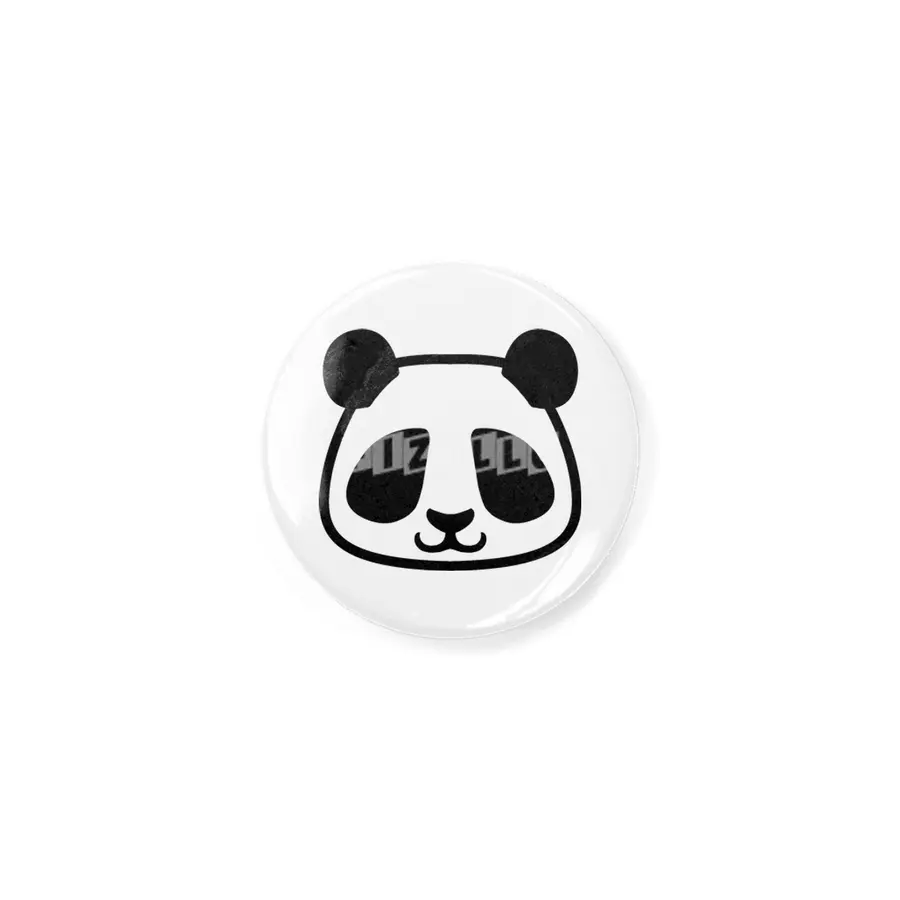 Panda Black and White Minimalist Pictogram Açacak