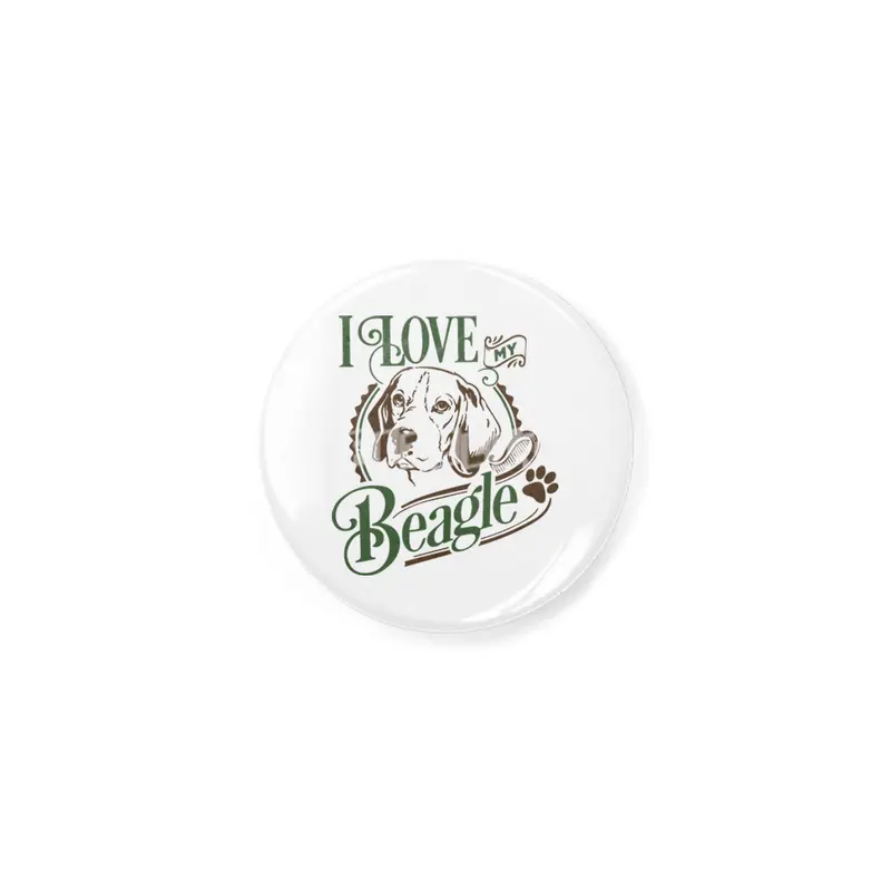 I Love My Beagle Açacak