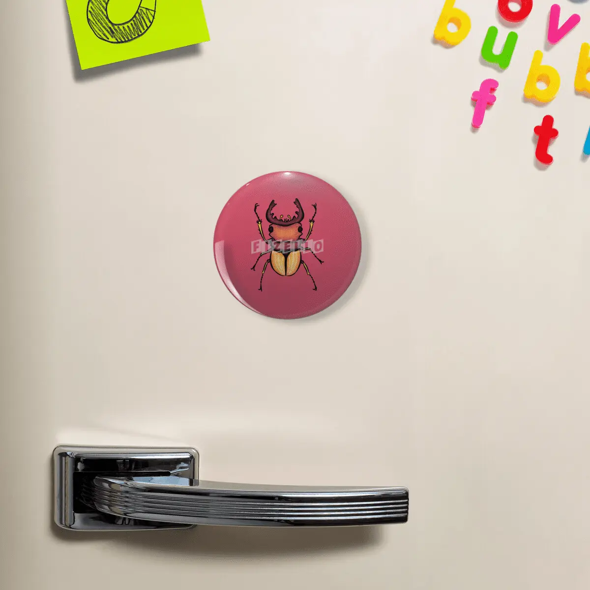 Colorful Stag Beetle Insect Art Açacak