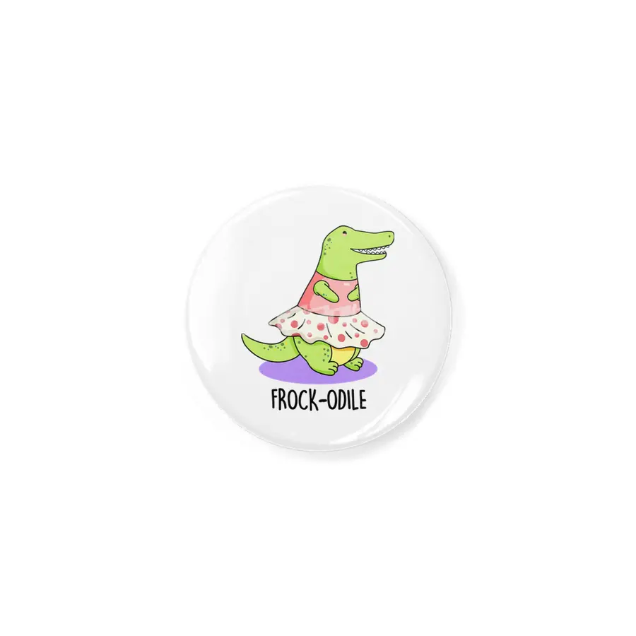 'Frock-odile Cute Crocodile Pun Açacak