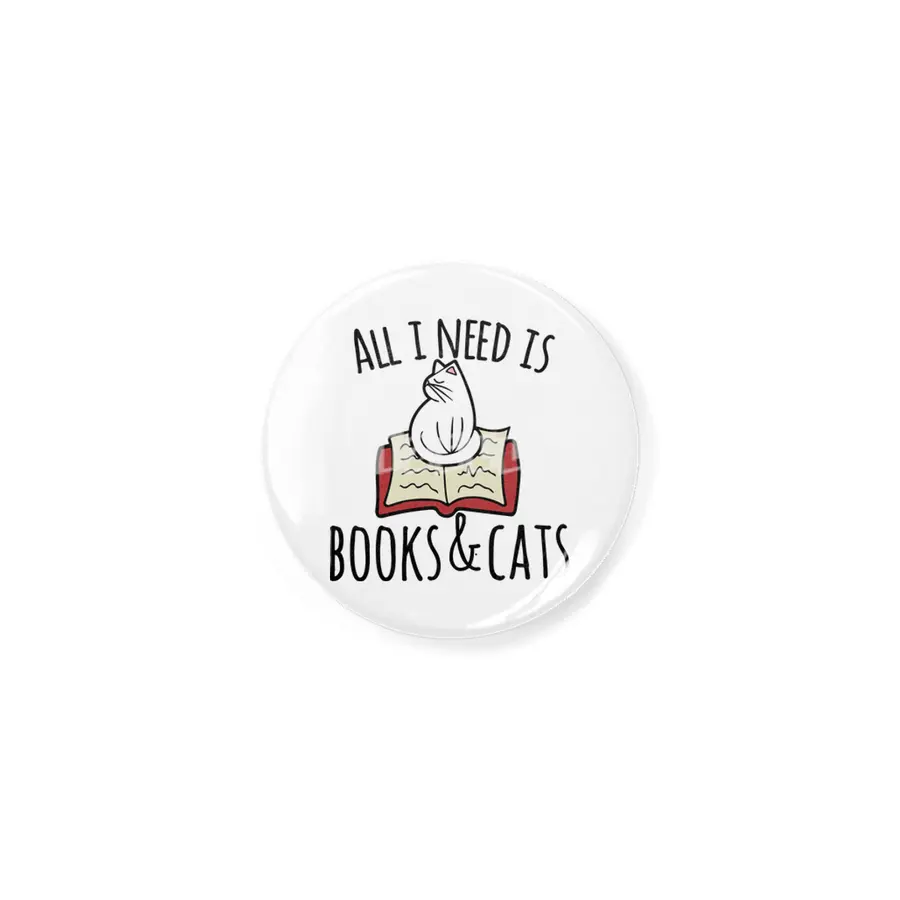 All I need is books and cats Açacak