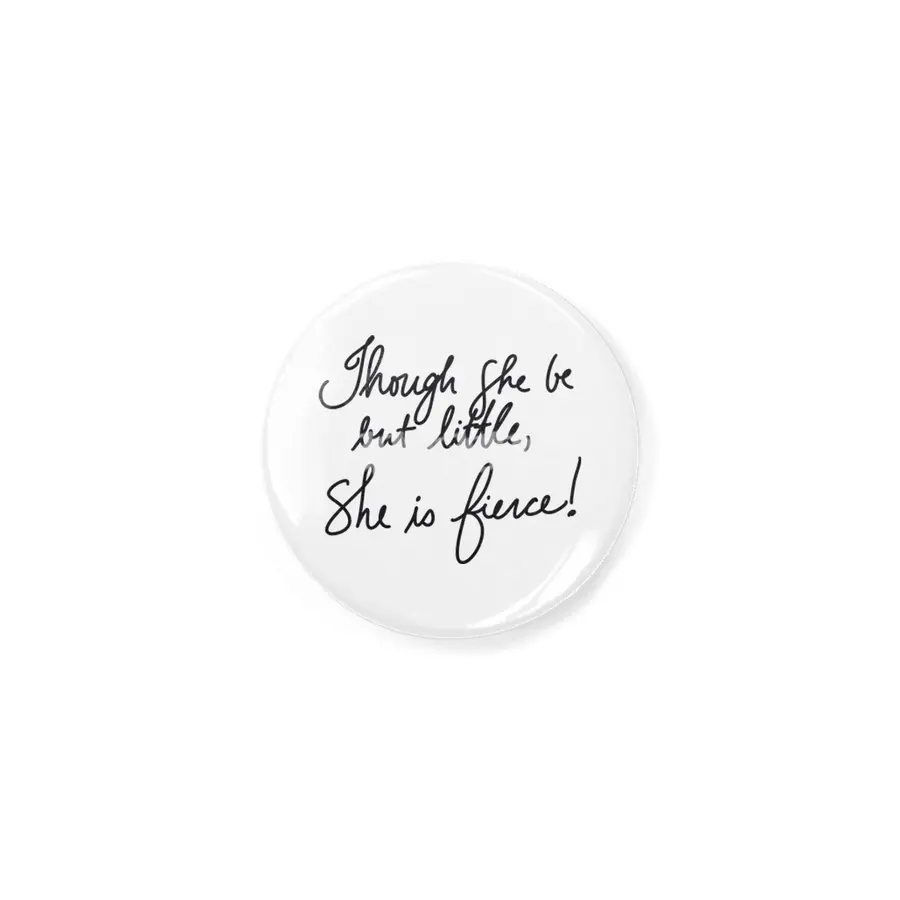 Shakespeare Midsummer quote - Though she be but little Açacak