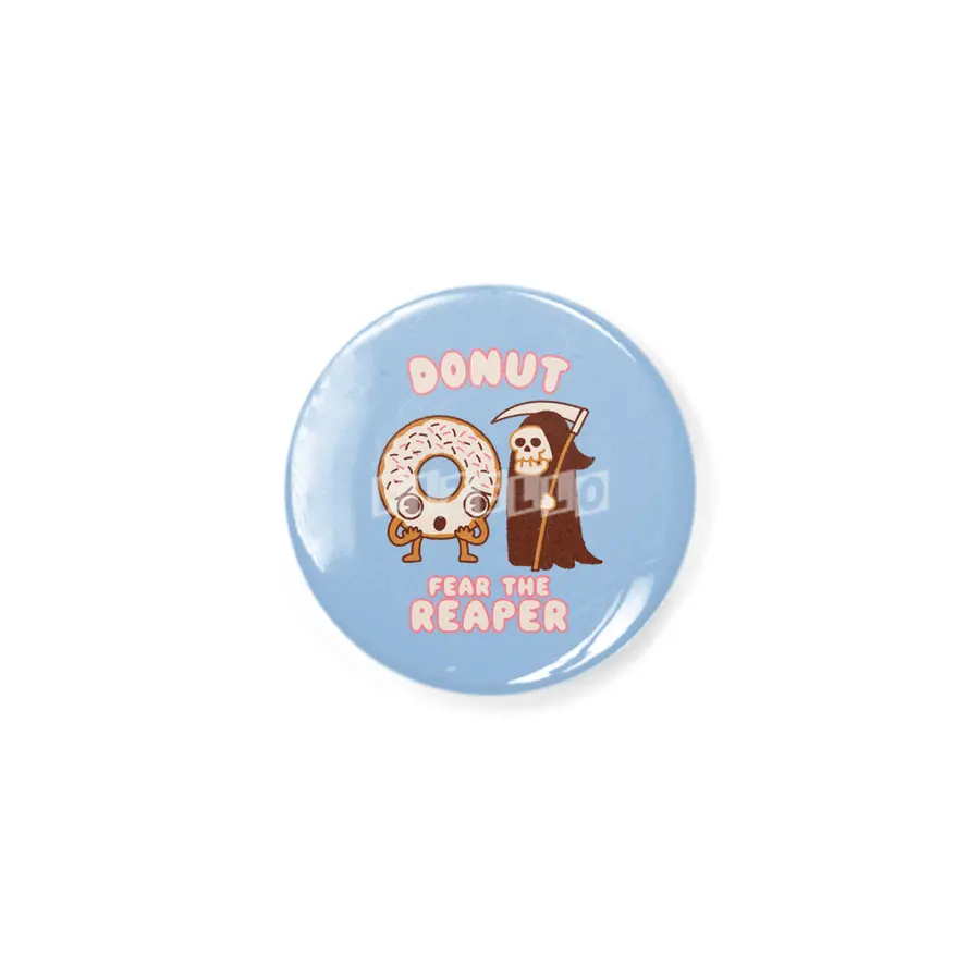 Donut Fear the Reaper - Kawaii style cute funny Halloween Music Açacak