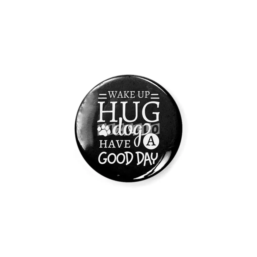 Wake Up Hug Dog Have a Good Day Pet Owner Açacak