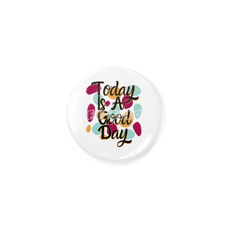 Today Is A Good Day Colorful Polka Blobs - Abstract Wobbly Polka Dots Açacak