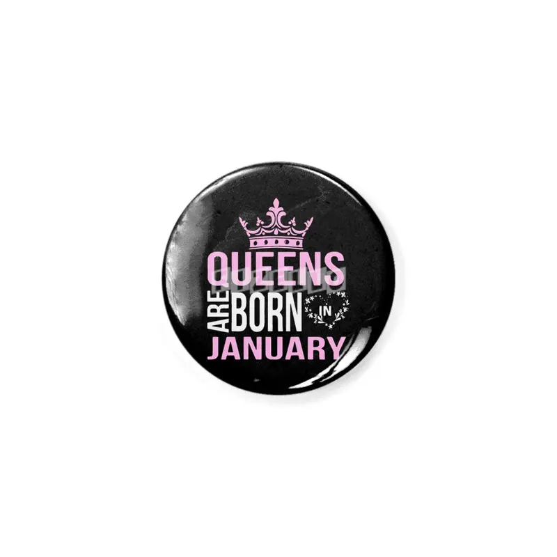 Queens are born in January T-shirt Açacak