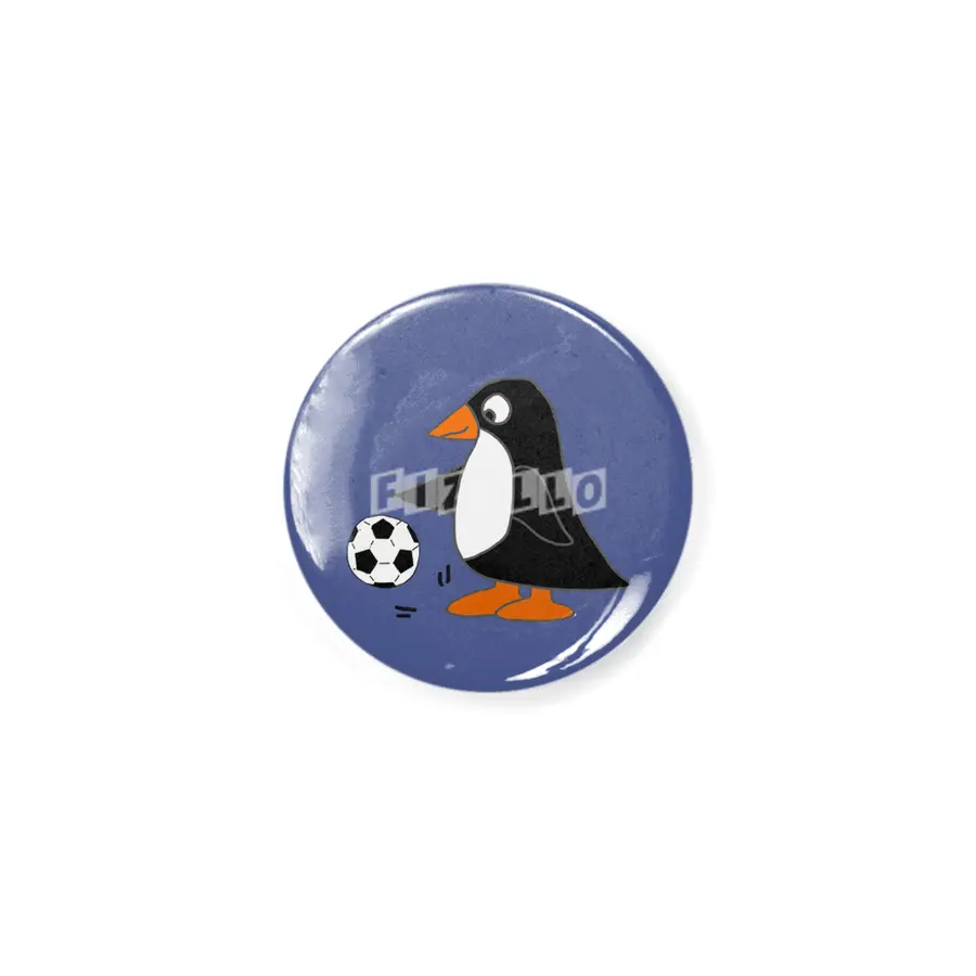 Funny Penguin Playing Soccer Sports Cartoon Açacak