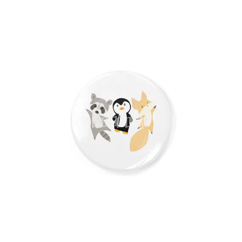 Raccoon Penguin Fox Funny Animals For Kids Açacak