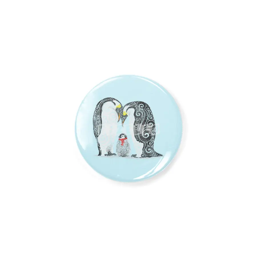 Swirly Penguin Family Açacak