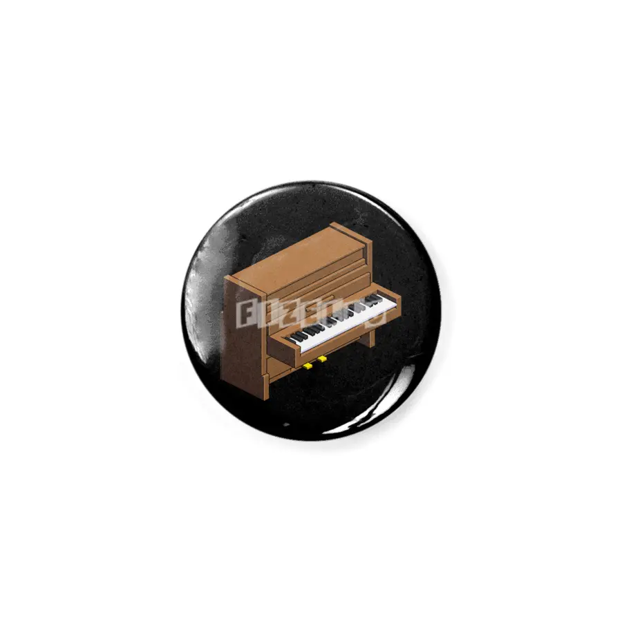 Classic wooden piano pixel art Açacak
