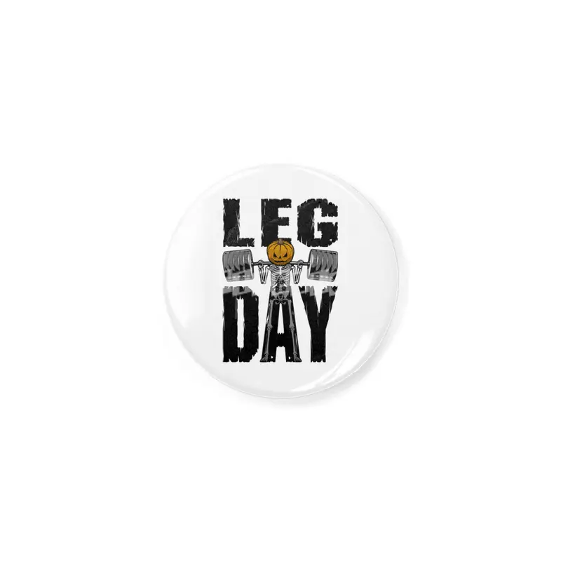 Halloween Gym Leg Day Skeleton Pumpkin Goth Fitness Workout Açacak