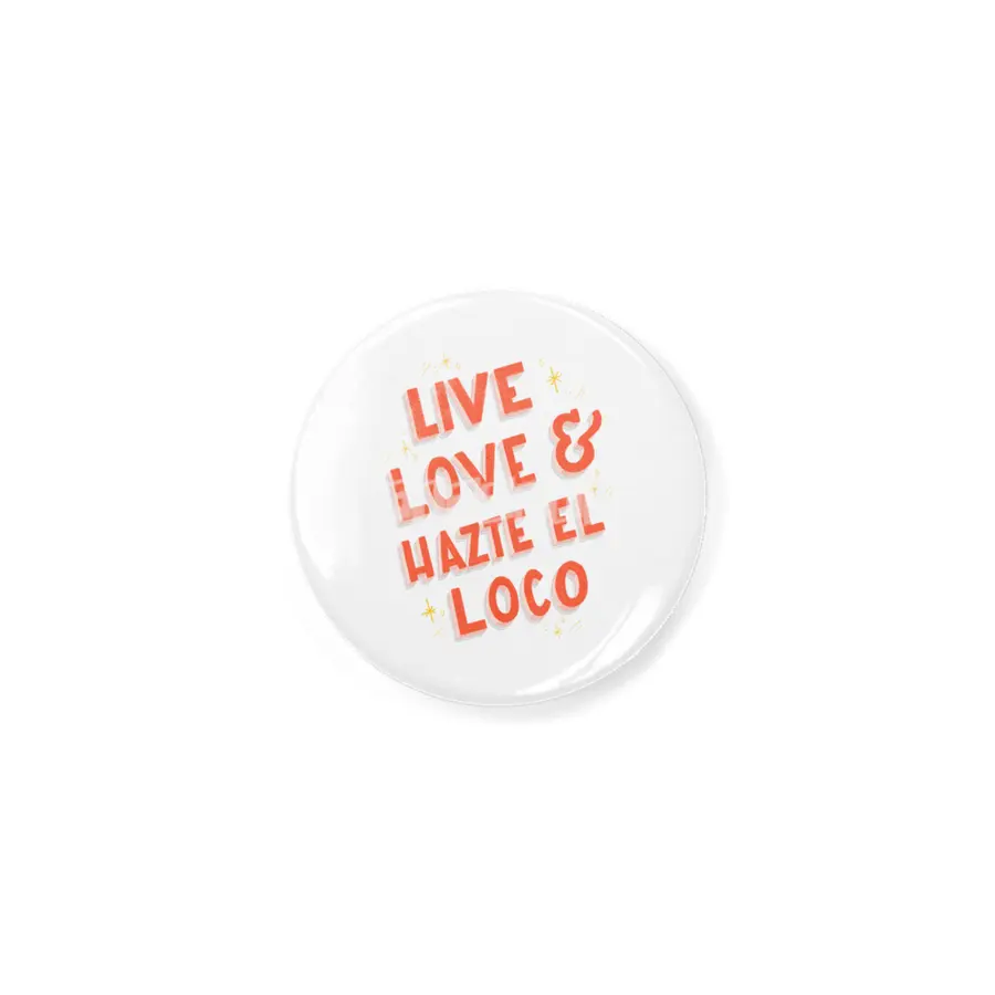 Live, Love Hazte el Loco - Lettering en español Açacak