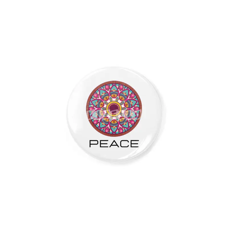 Peace Mandala | Yoga | Pilates | Rave | Floral Açacak