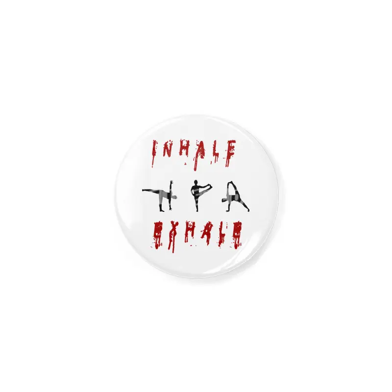 inhale and exhale yoga design Açacak