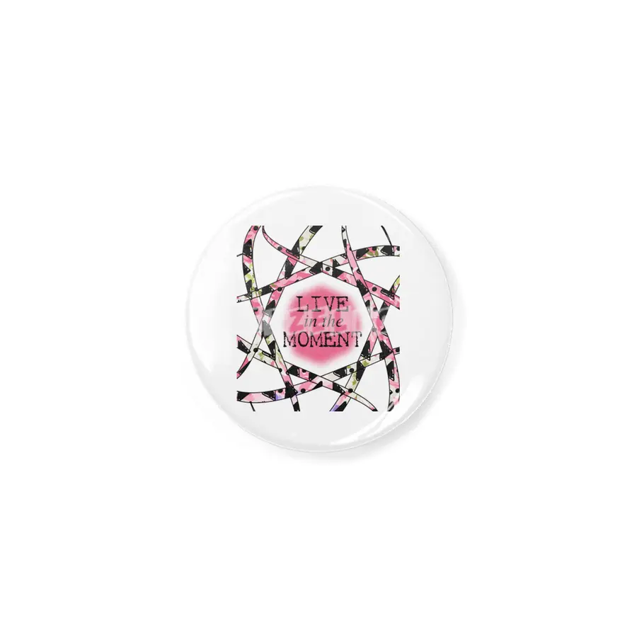 Live in the Moment - colorful ribbon design Açacak
