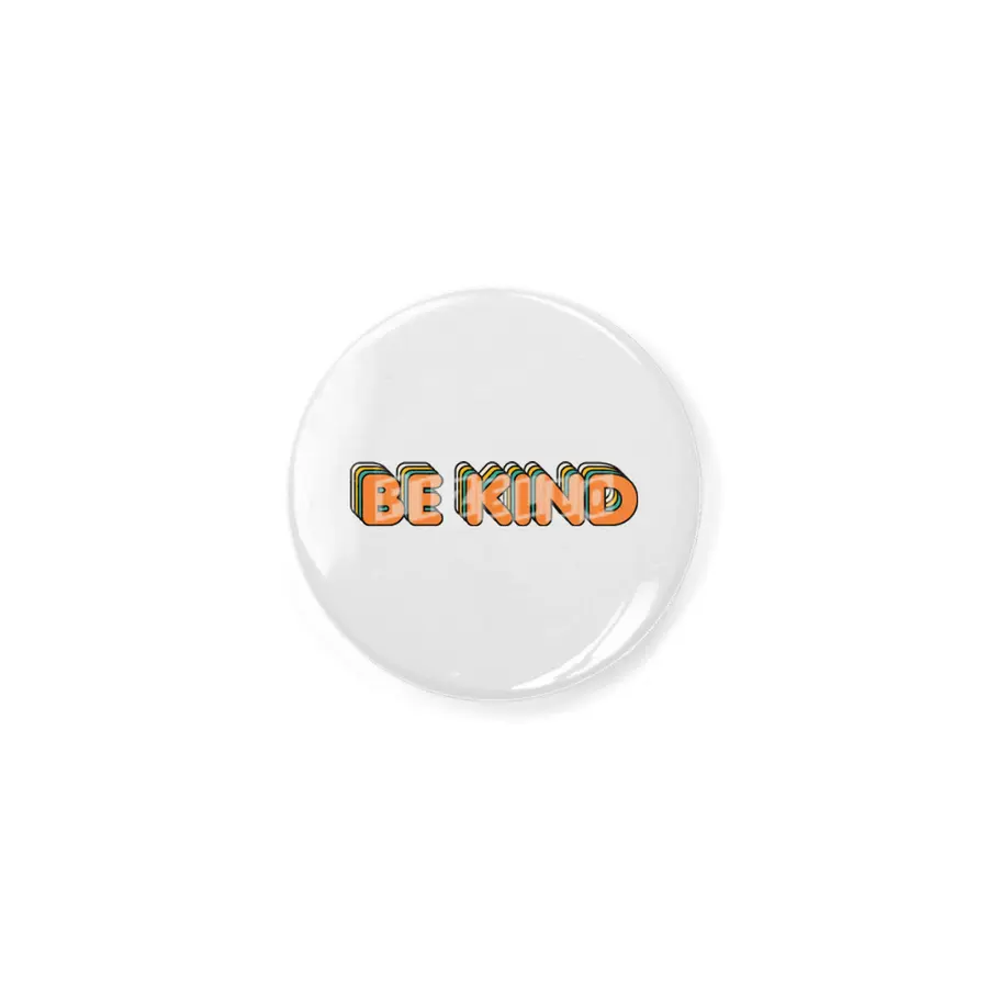 vintage retro be kind motivational and inspirational quote cute  design in white colorful artwork gi Açacak
