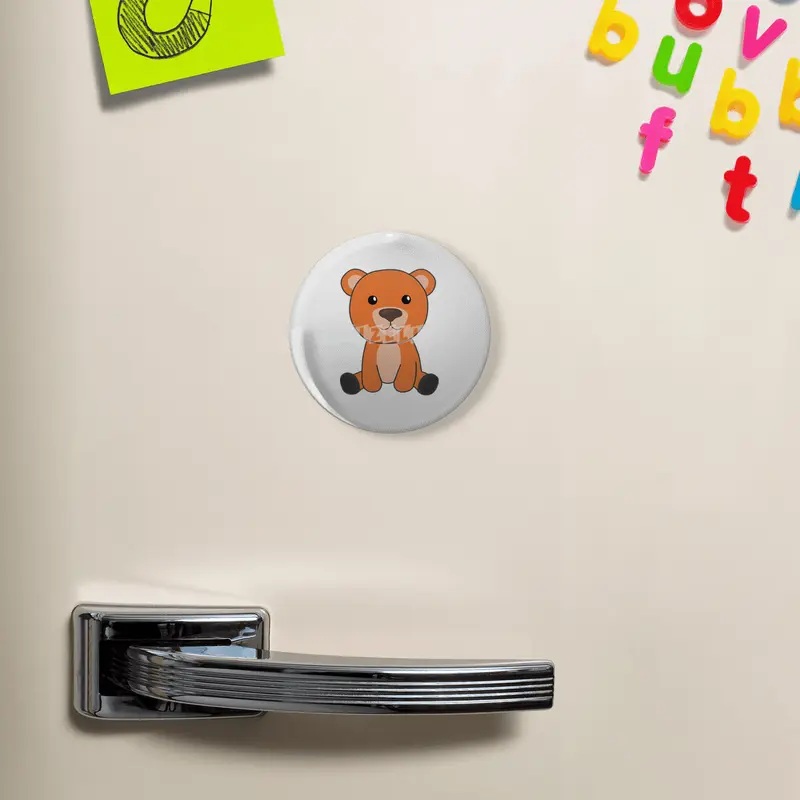 Orange Bear Colorful Bears Cute Animals Teddy Açacak