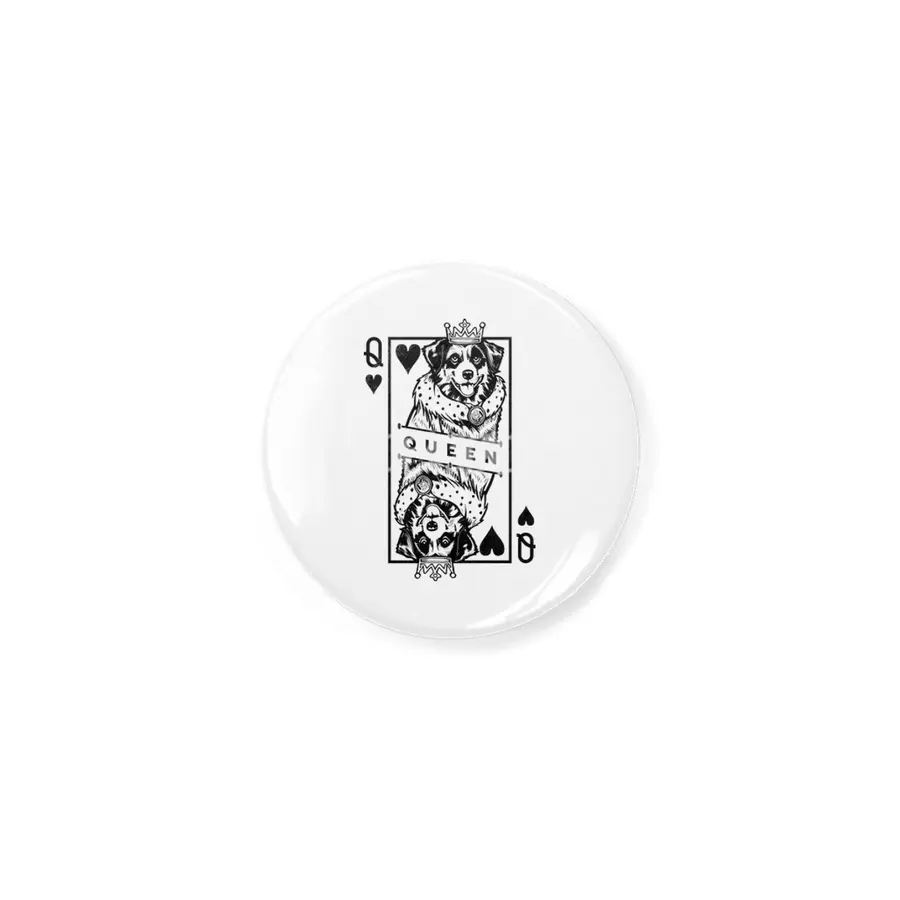 Australian Shepherd Queen Of Hearts Dog Playing Card Pop Art Açacak