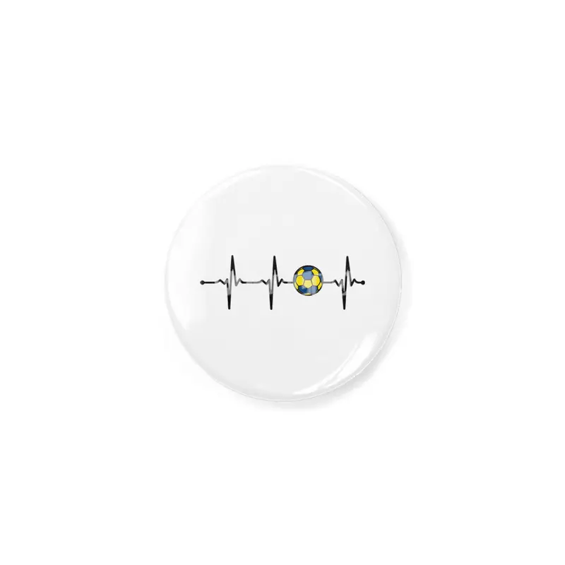 Handball Ball Ecg Minimalist Heartbeat Pulse Bv Açacak