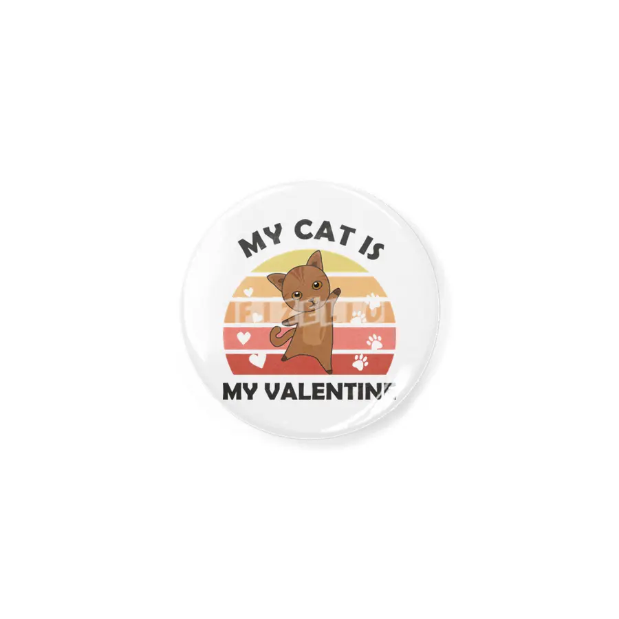 My Cat Is My Valentine Cats Heart Love Vintage Açacak