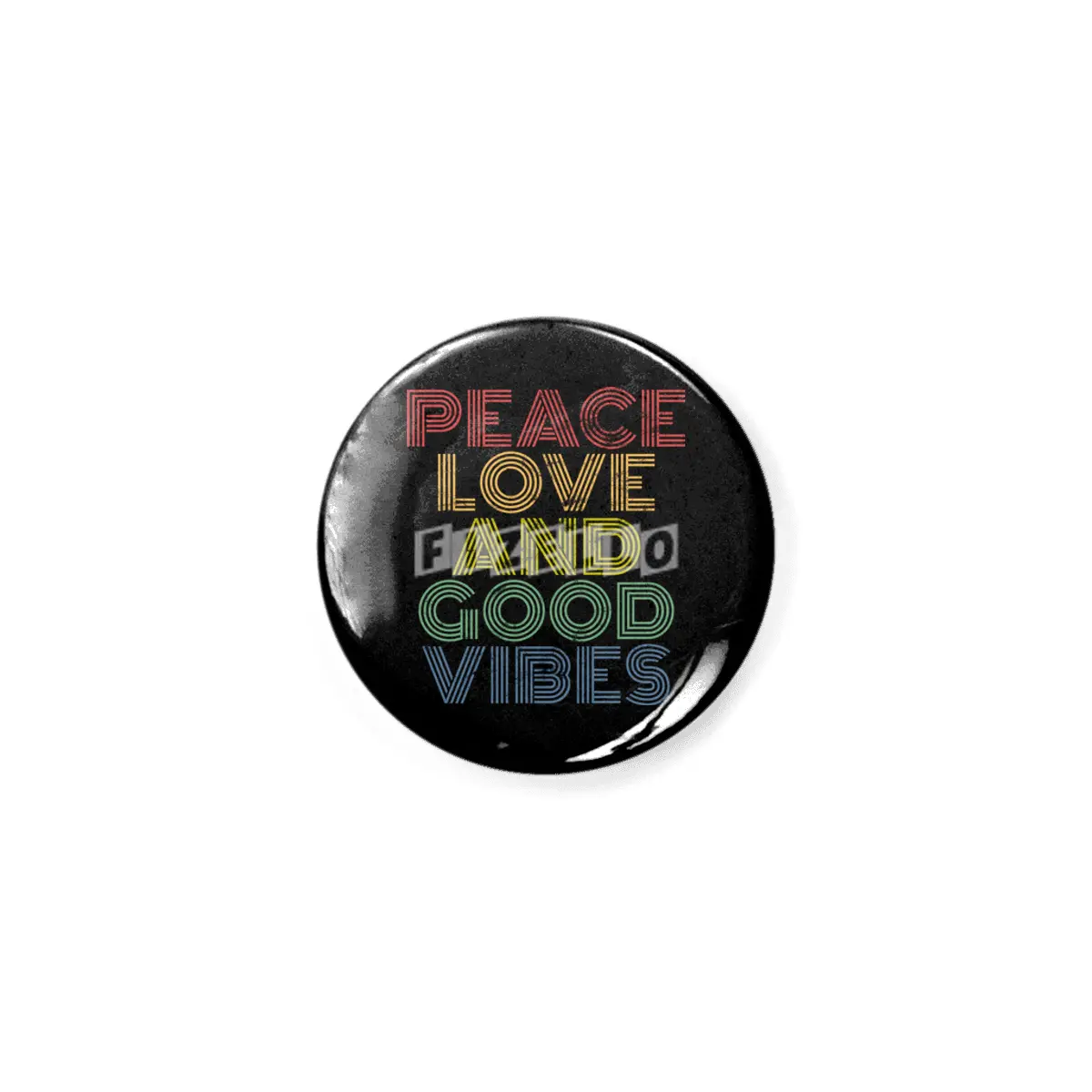 Peace Love And Good Vibes distressed Açacak