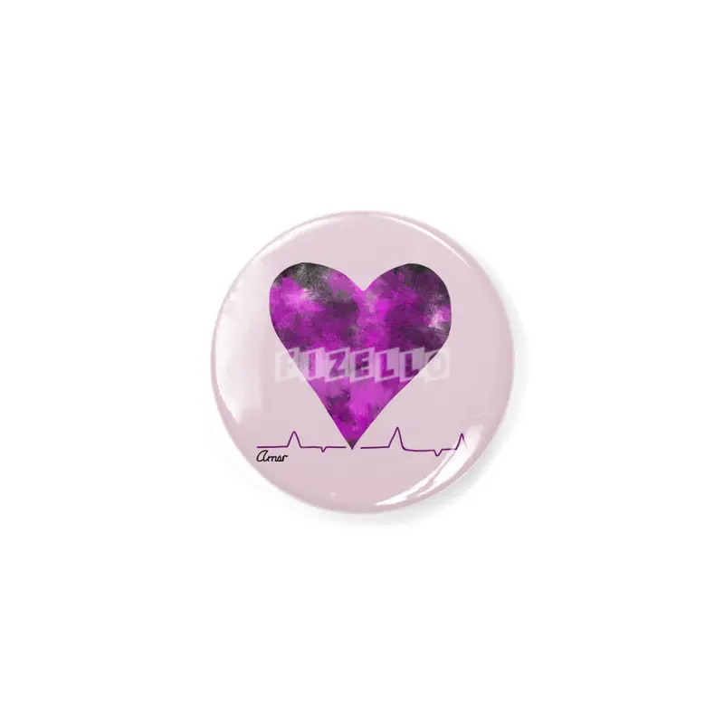 Heartbeat Cute Purple Heart With Love Mi Amor- Great Gift For Him This Christmas Açacak