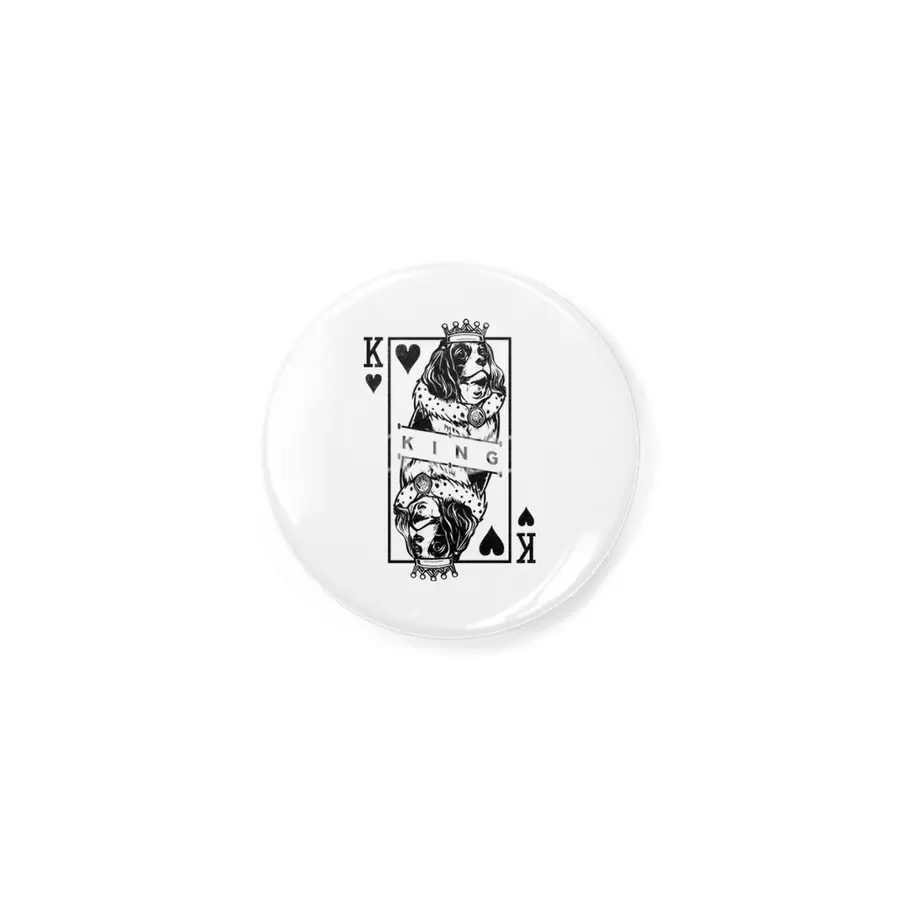 Cavalier King Charles Spaniel King Of Hearts Dog Pop Art Açacak