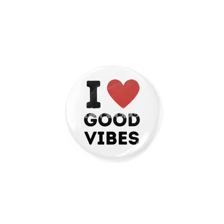 I Love Good Vibes Simple Heart Design Açacak