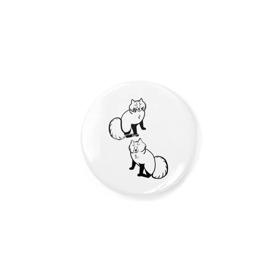 Arctic Fox couple scandinavian style Açacak