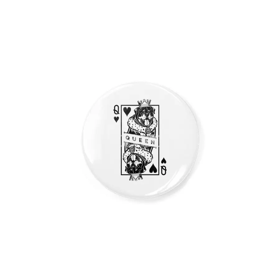 Rottweiler Queen Of Hearts Dog Lover Playing Card Pop Art Açacak