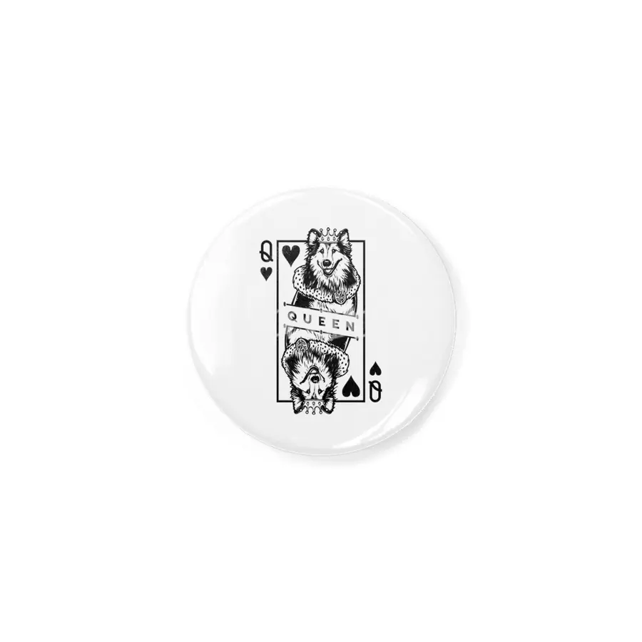Shetland Sheepdog Queen Of Hearts Dog Playing Card Pop Art Açacak