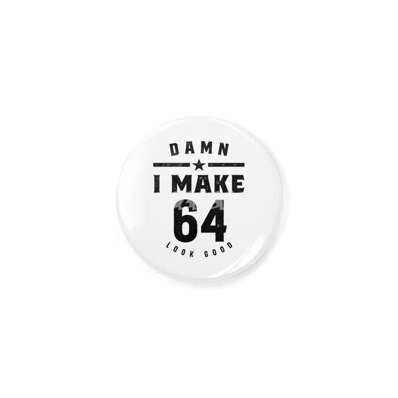 64 Year Old Gift | 64th Birthday Gift Ideas - Mens and Womens Açacak