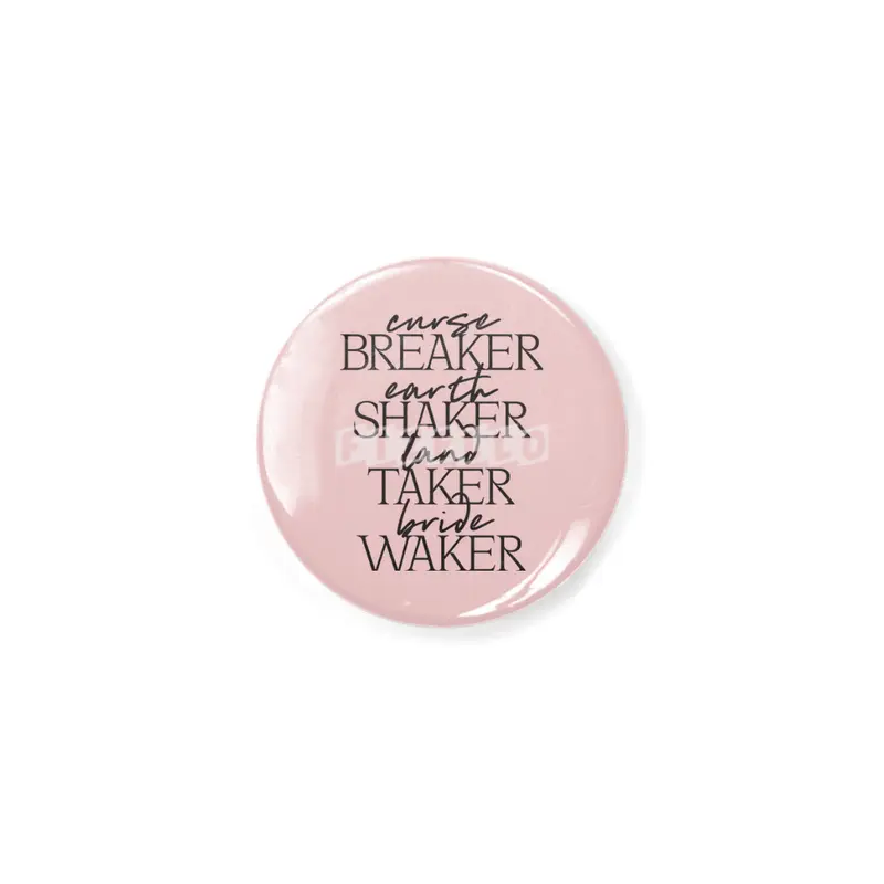 Curse Breaker Earth Shaker Land Taker Bride Waker Açacak