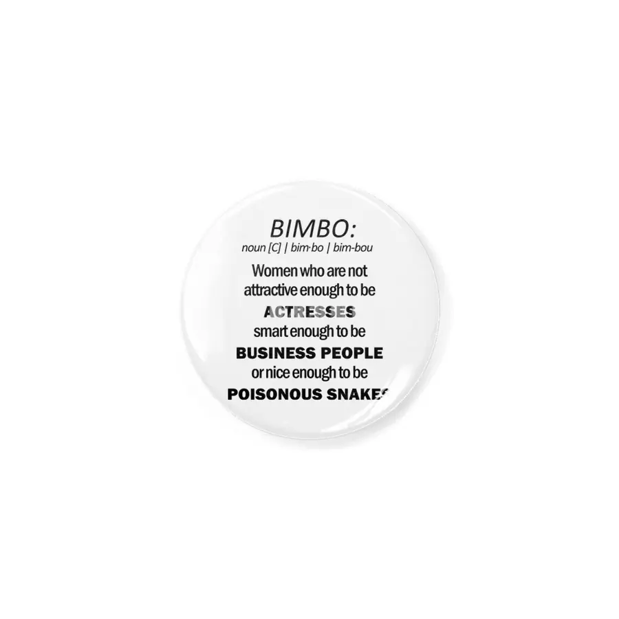 Bimbo Definition - Black Lettering Açacak