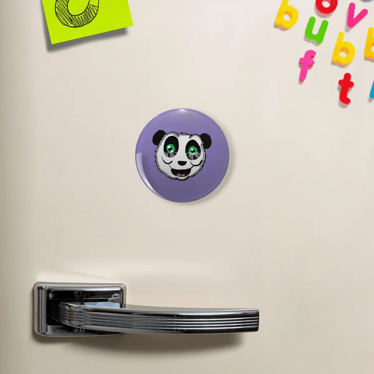 Cartoon Panda head Açacak